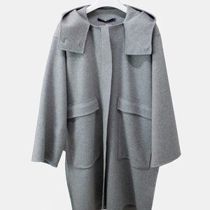 Sofie D’Hoore Candia Light Grey Hooded Coat